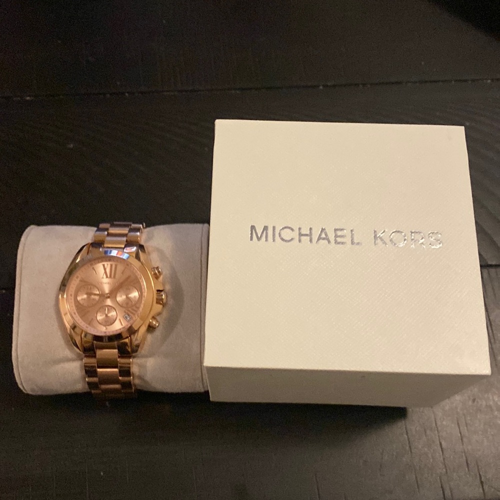 Rose Gold Michael Kors watch